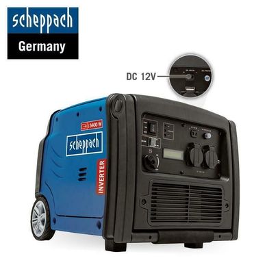 Інверторний бензиновий генератор Scheppach SG3400i