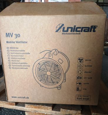 Вентилятор промышленный осевой переносной Unicraft MV 30
