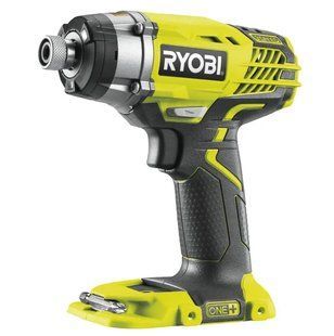 Акумуляторний ударний шуруповерт 18В ONE+, 200Нм, 3200 об/хв, 3600 уд/хв, Ryobi R18ID2-0