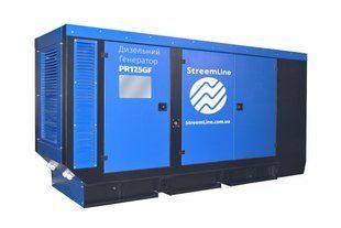 Дизельний генератор Streemline PR125GF