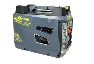 Генератор бензиновый инверторный 2,2 кВт, бесшумный, TITAN PGG2300i