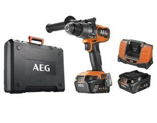 Дриль-шуруповерт ударний AEG BSB18C3BL-402C 18В 2x4Аг 2100об/хв 110Нм 2,4кг кейс