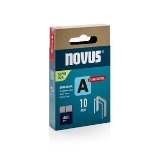 Скоби для степлера NOVUS STAPLES A 53 10MM V2A 800PCS (042-0779)