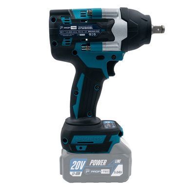 Ударний гайковерт PROFI-TEC DTW800BL, 1&times;4.0 А&middot;г, ЗП, сумка