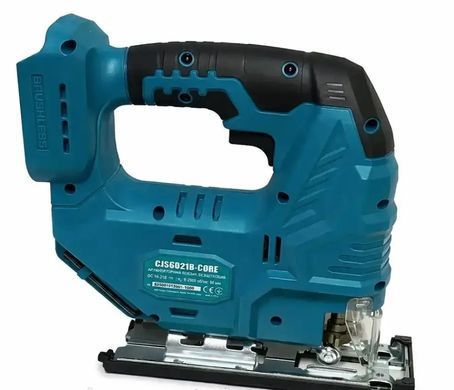 Аккумуляторный лобзик SAKUMA CJS6021B-CORE 21В, бесщеточный, маятниковый ход, без АКБ и ЗУ