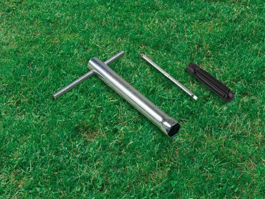 Бензиновая газонокосилка Parkside PBM 132 B1 132 cm&sup3; 41 cm