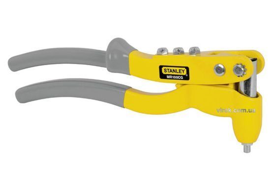 Заклепочник STANLEY з обертовою головкою для нітів d= 3-5 мм