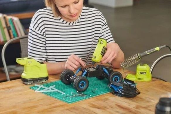 Пістолет термоклеєвий акумуляторний 18В ONE+, Ryobi. RGLM18-0 (5133005001)