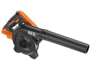 Акумуляторна повітродувка AEG BGE18C2, 18В, 256 км/год, 168 м&sup3;/год (без АКБ та ЗП)