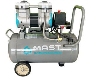 Безмасляний поршневий компресор Mast MOF1390/1100-30L 30 л, 175 л/хв, 8 Бар