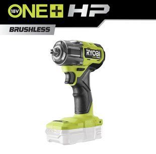 Акумуляторний ударний гайковерт 18В ONE+, 450 Нм, 1/2", безщітковий, Ryobi RIW18C-0