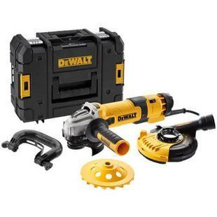 Кутова шліфмашина &mdash; болгарка мережева DeWALT DWE4257KT