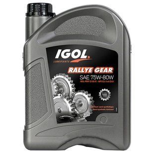 Трансмиссионное масло IGOL Rallye Gear 75W-80 5 л полусинтетическое
