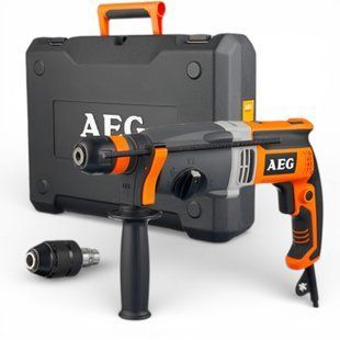 Перфоратор AEG KH28SuperXE SDS-Plus 1010Вт 0-1500об/хв 5000уд/хв 28мм 3,1Дж 2,8кг кейс