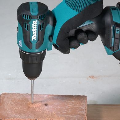 Аккумуляторная ударная дрель-шуруповерт Makita DHP490WV 18V 2Ah, 65 Нм