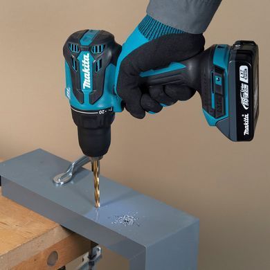 Аккумуляторная ударная дрель-шуруповерт Makita DHP490WV 18V 2Ah, 65 Нм