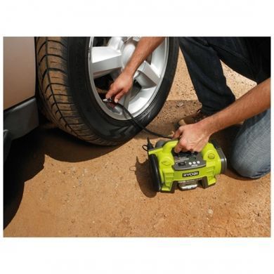 Аккумуляторный компрессор 18В ONE+, 10,3 бар, 40 л/мин, Ryobi R18I-0