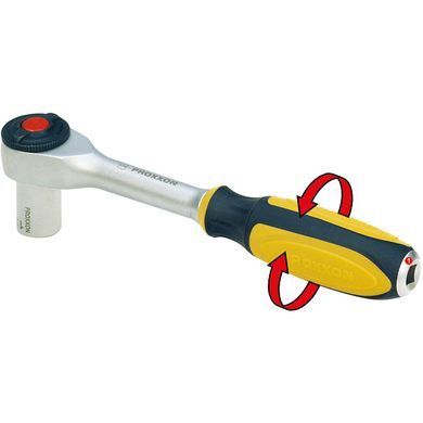 Ротаційна тріщотка Proxxon Rotary S 1/4&Prime;, 180 мм, 52 зуби, 12,5 Нм