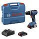 Аккумуляторная ударная дрель-шуруповерт Bosch GSB 18V-65 Professional 18 В, 65 Нм