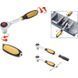 Ротаційна тріщотка Proxxon Rotary S 1/4&Prime;, 180 мм, 52 зуби, 12,5 Нм