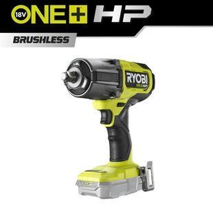 Акумуляторний ударний гайковерт 18В ONE+, 1600 Нм, 1/2", безщітковий, Ryobi RIWH18X-0