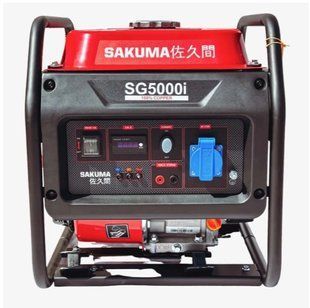 Генератор бензиновый инверторный 4,8 кВА, SAKUMA SG5000i