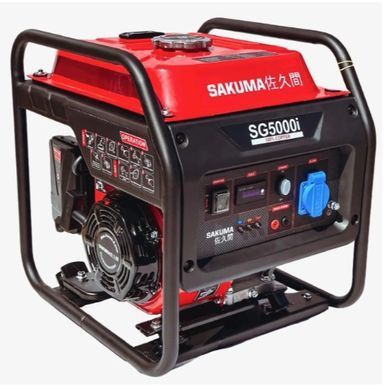 Генератор бензиновый инверторный 4,8 кВА, SAKUMA SG5000i