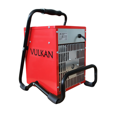Тепловентилятор Vulkan 2кВт 220В TSE-20C 360 м3/год регулювання потужності