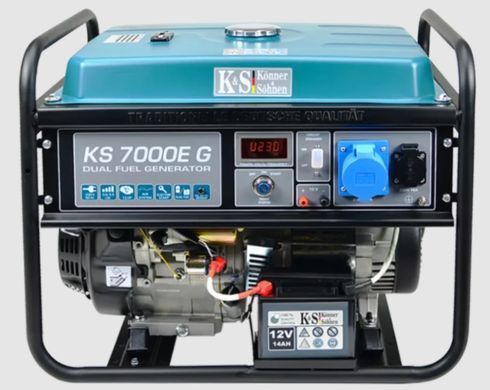 Бензиновый генератор Konner & Sohnen KS 7000E-G