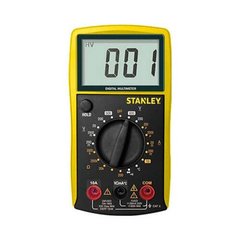 Мультиметр для вимірювання електричних параметрів STANLEY : цифровий