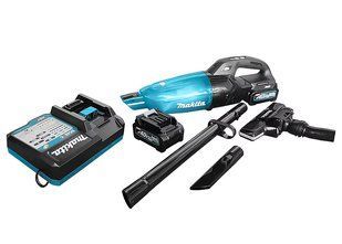 Аккумуляторный пылесос Makita CL001GA210 XGT 40 V Max, 21 кПа, 0,75 л, 2&times;2 А&middot;ч