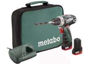 Аккумуляторный шуруповёрт Metabo PowerMaxx BS