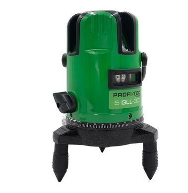 Лазерний нівелір PROFI-TEC 5GLL-30 Professional, 5 ліній