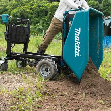 Аккумуляторная самоходная тачка Makita DCU604Z, 2&times;18 В