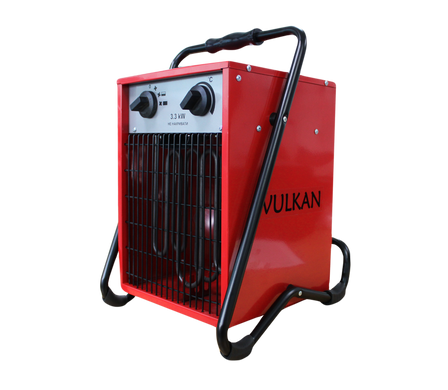 Тепловентилятор Vulkan 3кВт 220В TSE-33C 662 м3/год регулювання потужності