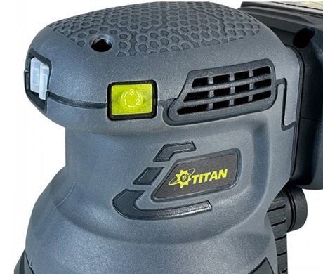 Шлифмашина эксцентриковая аккумуляторная TITAN PES125B-CORE