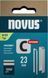 Скобы для степлера NOVUS C 4 23 мм сталь 1000 шт. (042-0803)
