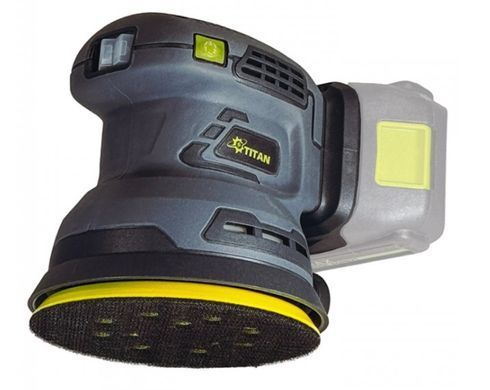 Шлифмашина эксцентриковая аккумуляторная TITAN PES125B-CORE