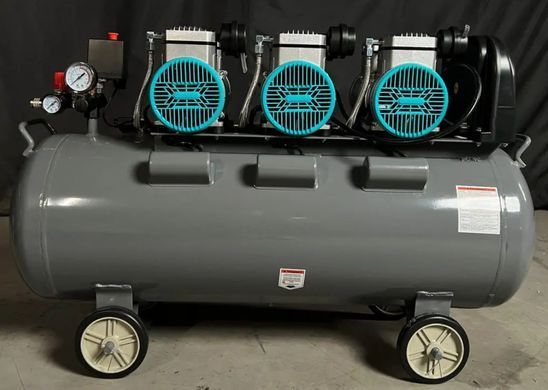 Безмасляный поршневой компрессор Mast MOF1680/3x1500-120L 4.5 кВт, 120 л