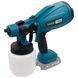 Краскопульт PROFI-TEC PSG80020 2&times;2.0 Ач, ЗУ, коробка, сопла 1.0/1.8/2.5 мм