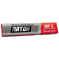 Електроди PATON МР-3 ф3/5кг
