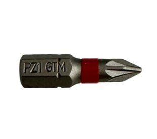 Бита GTM PZ1 25 мм 2 шт S2, Pozidriv, магнитная, хвостовик 1/4"