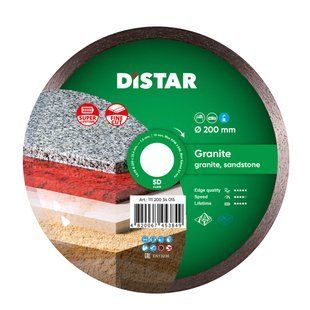 Круг алмазный отрезной 1A1R 200x1,6x10x25,4 Granite