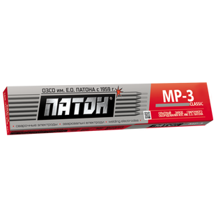 Електроди PATON МР-3 ф3/5кг