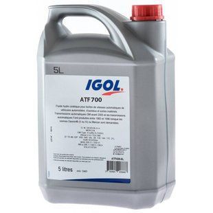 Трансмиссионное масло Igol ATF 700 5 л, синтетическое, для АКПП