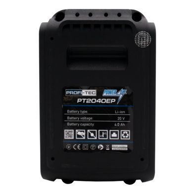 Акумулятор PROFI-TEC PT2040EP, 20 В / 4.0 А&middot;г