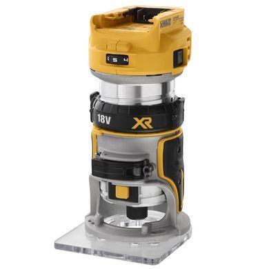 Фрезер окантовочні акумуляторний безщітковий DeWALT DCW600N