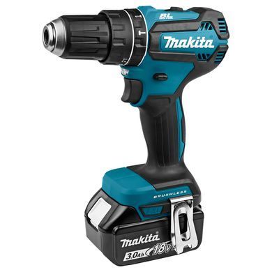 Аккумуляторная ударная дрель-шуруповерт Makita DHP485RFJ 18V 3Ah, 50 Нм