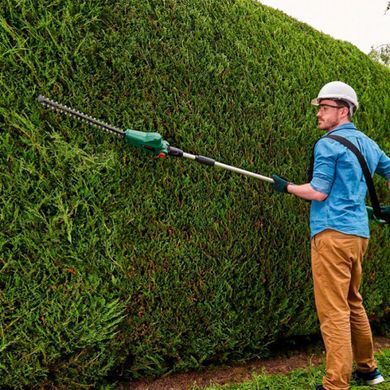 Акумуляторний висоторіз-кущоріз Bosch UniversalHedgePole 18, 18 В, шина 43 см