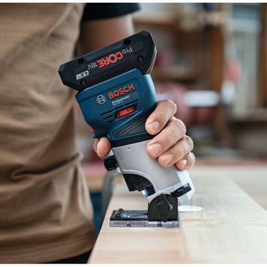 Аккумуляторный кромочный фрезер Bosch GKF 18V-8 Professional 18 В